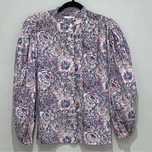 Antik Batik Floral Blouse XS